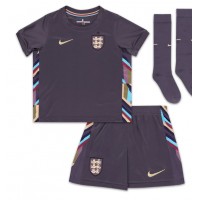 Camiseta Inglaterra Visitante Equipación para niños Eurocopa 2024 manga corta (+ pantalones cortos)